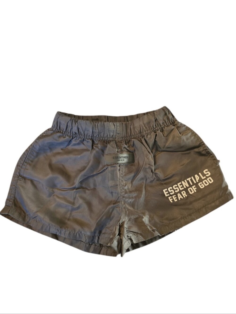 Essentials Fear Of God Kids Nylon Running Shorts Size 6/7 Toddler In EUC